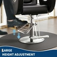 thumbnail image 3 of GarveeHome Chaise de Barbier, Chaise de Salon Inclinable 109°-136°, Rotation à 360°, Chaise Hydraulique à Hauteur Réglable, Chaise de Coiffeur Multifonctionnelle pour Salon, Barbier, Spa, 3 of 8