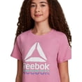 thumbnail image 4 of Reebok Girl's Graphic T-Shirt & Skort, 2-Piece Set, Sizes 4-18, 4 of 10
