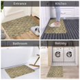 thumbnail image 3 of Stamp Pattern worlds Door Mat for Indoor, Welcome Door Mats Front Entrance Rug, Non-Slip Bathroom kitchen Rugs for Inside Floor, Small Rug Dog Door Mat 20X31.5 Inch, 3 of 5