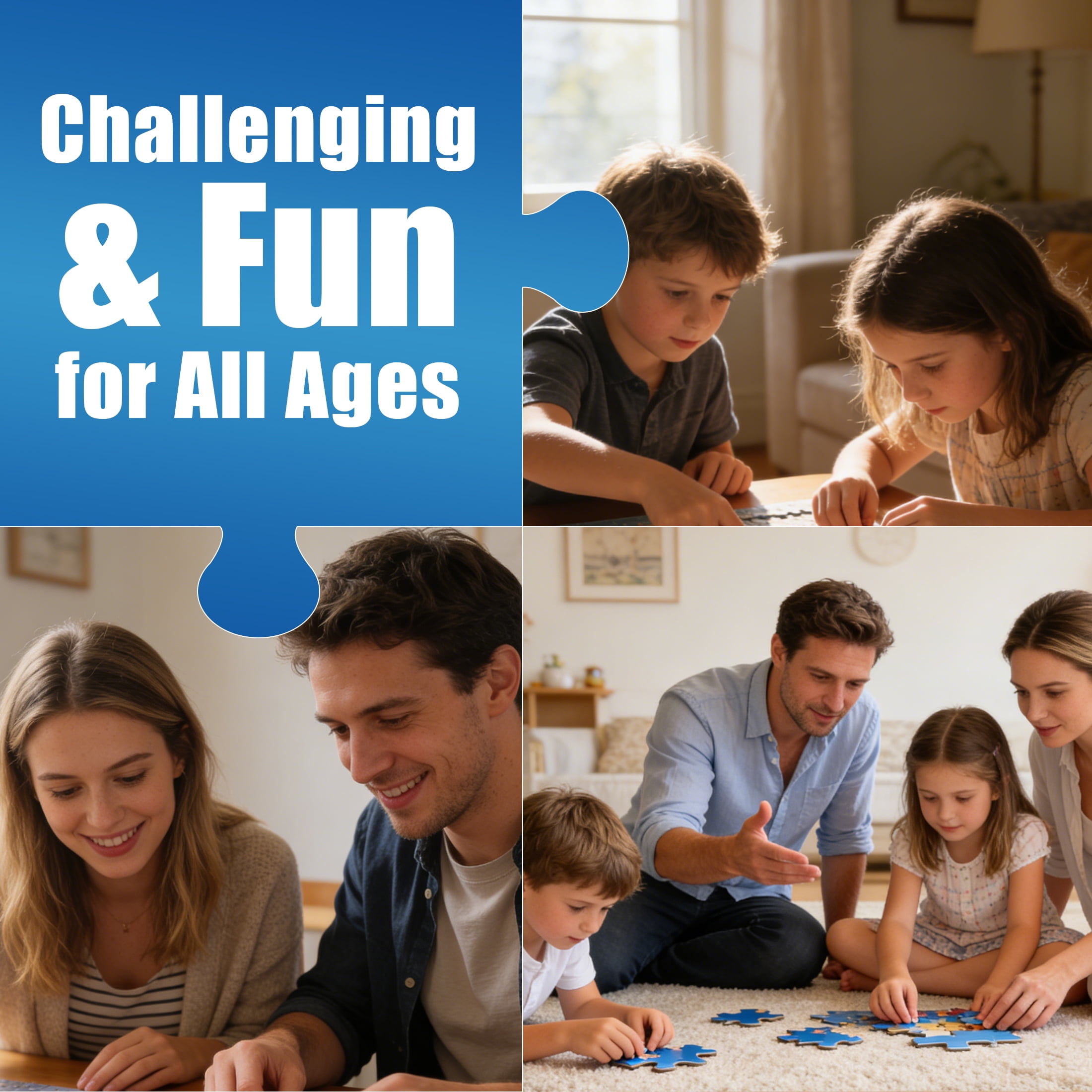 CYFW Life Tree Puzzles for Adults 1000 Pieces,Unique Puzzles for Adults,Stress Relief Adult Puzzles,27.6x19.7 Inches Adult Jigsaw Puzzles for Gifts