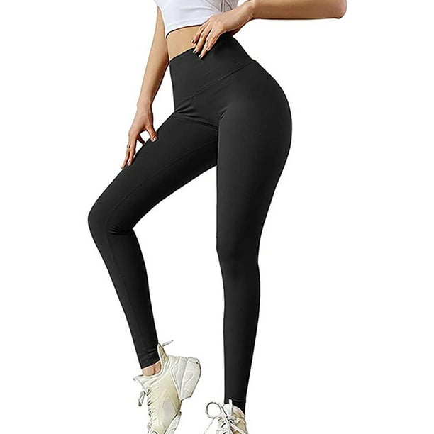 DPTALR Women's Flare Pants High Waisted Workout Leggings Stretch Non-See  Through Tummy Control Bootcut Yoga Pants 