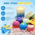thumbnail image 4 of 6 Pcs Bath Bombs for Kids with Surprise Inside, Fun Spa Bubble Bath, Natural & Peaceful Ingredients, Birthday Children's Day Gifts for Kids, 4 of 10