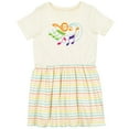 thumbnail image 3 of Inktastic Music Notes Musical Girls Toddler Dress, 3 of 5