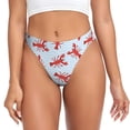 thumbnail image 1 of Kdxio Dessin Animé Homards 1 Motif String Sans Couture pour Femmes - String Taille Basse Invisible Culottes Extensibles pour Femmes, Culottes Respirantes-TP, 1 of 1