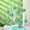 E, variant on St. Patrick's Day 3PCS Shamrock Ball Pendant Decorations, 2.76" Green & White Fabric Clover Plaid Hanging Ornament Lucky Decor for Irish Holiday Tree