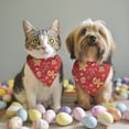 thumbnail image 2 of Dog Bandana 2 Pack,Red Christmas Gingerbread Man Pattern Bandanas for Dogs,Cat Bandana,Small/ Large Dog Bandana 2 Size,Dog Bandanas Girl Boy, 2 of 6