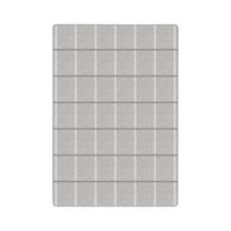 Joy Carpets 2040C-05 5 ft. 4 in. x 7 ft. 8 in. New Haven Area Rug  Morning Fog