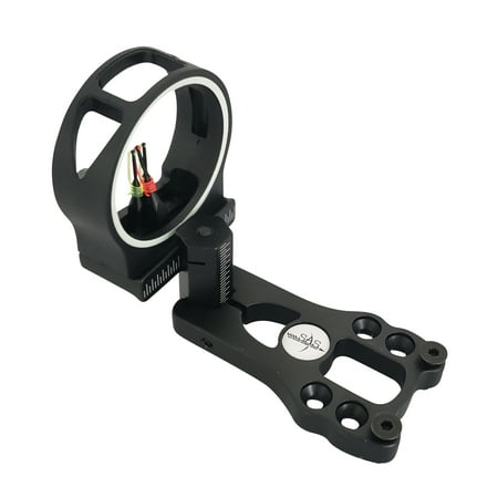 SAS 3-Pin 029 Fiber Optics Bow Sight for Compound Recurve Bow Archery Target