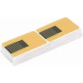 thumbnail image 1 of 100Pcs Square Nail Form for Nail Art,Self-Adhesive Nail Extension Paper Tray,Manicure Tool Golden, 1 of 4
