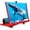 Red, variant on Screen Magnifier Version for Cell Phone, 2026 Ultra HD 10–18 Inch 3D Smartphone Screen Amplifier, Foldable Phone Projector for Movies, Videos & Gaming