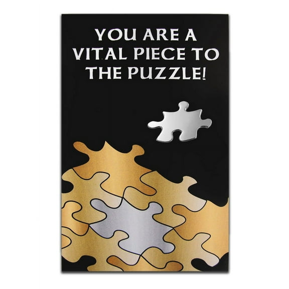PinMart's Puzzle Piece Pin with Presentation Card - 10 PACK