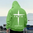 thumbnail image 4 of MHFRRA Sudadera con Capucha para Hombre, de Manga Larga, Informal, con Diseño Estampado, para Uso Diario, Cómoda, para Otoño E Invierno, para Exteriores Verde, 4 of 6