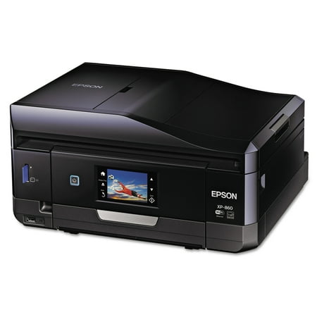 Epson Expression Premium XP-860 Wireless Small-in-One Inkjet Printer, (Best Small Printer Scanner For Mac)