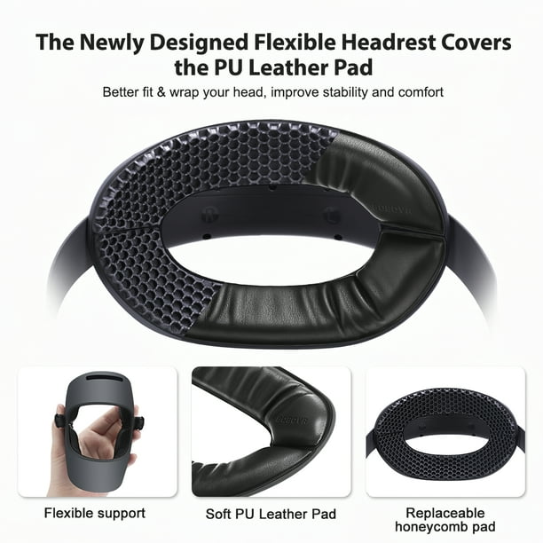 For Meta Quest 3 Accessories Headband Weight Reduction Stress Reduction Kit