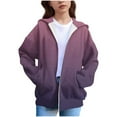 thumbnail image 1 of Chaquetas y prendas de vestir casuales con capucha de manga larga para niños y niñas, otoño e invierno, chaqueta con capucha de manga larga de polar, linda chaqueta de polar para bebé y parte superior, 1 of 5