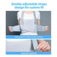 thumbnail image 3 of Painful or bruised rib support Rib injury belt Chest immobilization belt Chest compression support rib bandage, 3 of 5
