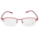 thumbnail image 4 of Gafas de lectura de moda, marco de metal, luz azul, gafas para ancianos, gafas de lectura, aspecto llamativo, 4 of 12