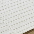 thumbnail image 5 of Hauteloom Aelius Wool Living Room, Bedroom Area Rug - Contemporary - Ivory, Cream, Pearl - 2' x 3', 5 of 5