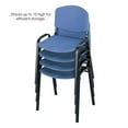 thumbnail image 3 of Safco Stack Stacking Chair in Charcoal (Set of 4), 3 of 4