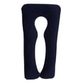 thumbnail image 1 of Cotton Pillowcase For U-shaped Maternitys Pillow Washable Comfy Pillow Cover For Side Sleeper Pillow, 1 of 5
