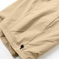 thumbnail image 4 of Big and Tall Mens Cargo Shorts Elastic Waist Multi-Pockets Hiking Fishing Short Pants Fathers Gifts M-5XL, 4 of 8