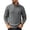 Dark Gray, variant on Men's & Big Men's Cable Knit Half Zip Pullover Sweater Mock Neck Casual Jumper with Elbow Patches Long Sleeve Autumn Winter Tops