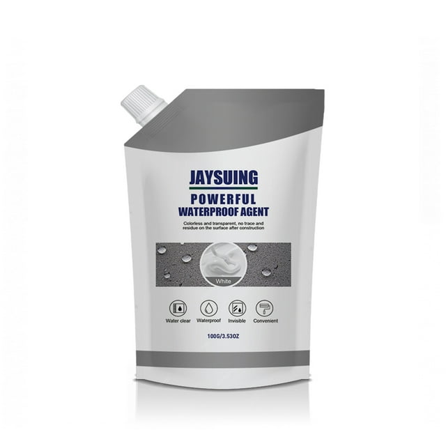 EGNMCR Agent d'Étanchéité Étanche, Outils de Capture de Fuites, Accessoires de Revêtement, Liquide, Colle d'Étanchéité Étanche, Forte pour le Capture de Tuiles, Réparation de Toit de Maison, 100 ml, Scellant Étanche