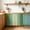 Forest Green, variant on Sage Green Sink Skirt 11"Wx13"L,Dustproof Under Sink Curtain with Self Adhesive Tape,Geometric Flower Leaf Diamond Plaid Retro Cabinet Curtain Cover for Bathroom Vanity,Kitchen Cabinet Storage Shelf