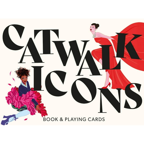 Catwalk Icons: Book & Playing Cards, (Paperback)