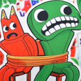 thumbnail image 4 of Pijama de jardín de Banban para niños, ropa de dormir de manga corta con estampado de dibujos animados, de Navidad, 4 of 4