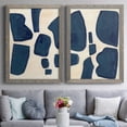 thumbnail image 7 of Blue Pieces I - Premium Framed Canvas 2 Piece Set - Ready to Hang, 7 of 7