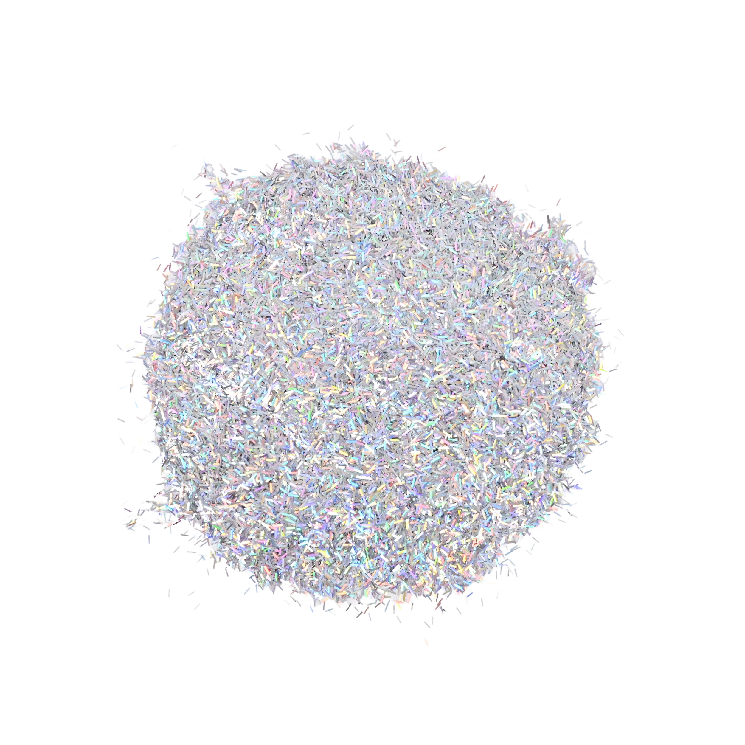 Hello Hobby Holographic Silver Craft Glitter, Fine Glitter for Arts and Crafts, 3 oz