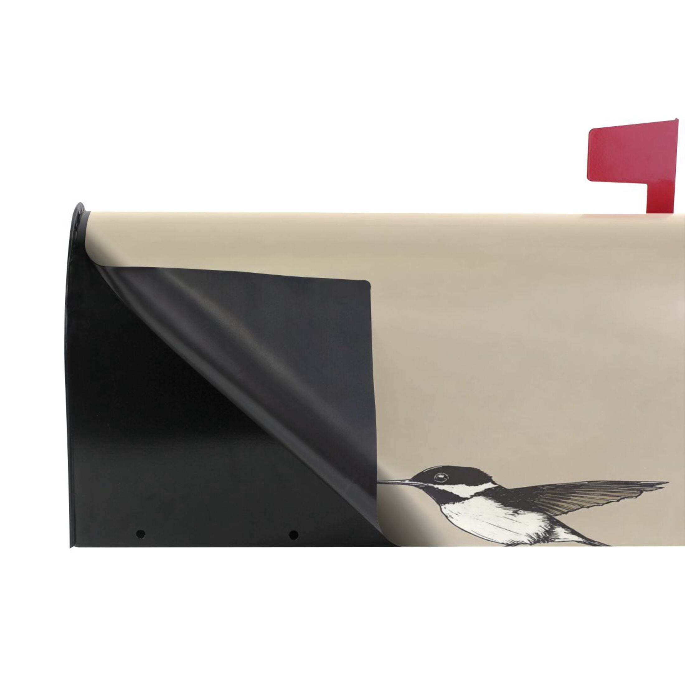 Simple Design Bird Magnetic PVC Mailbox Cover, 25.4" x 20.7" Large, Waterproof UV Resistant