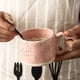 thumbnail image 3 of de Cerámica Rosa de 300 Ml con Asa en Forma de Corazón, Ideal para Café, Leche, Avena, Agua, Regalo de San Valentín., 3 of 5