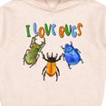 thumbnail image 3 of Inktastic I Love Bugs Toddler Hoodie, 3 of 4
