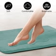 thumbnail image 7 of Tripumer 2 Pcs Bathroom Shower Mats Set Absorbent Bath Mat for Floor Bedroom Home Navy Blue, 7 of 7