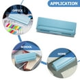 Zoyueyie Notebook Hole Puncher Looseleaf Notepad Hole Puncher Six