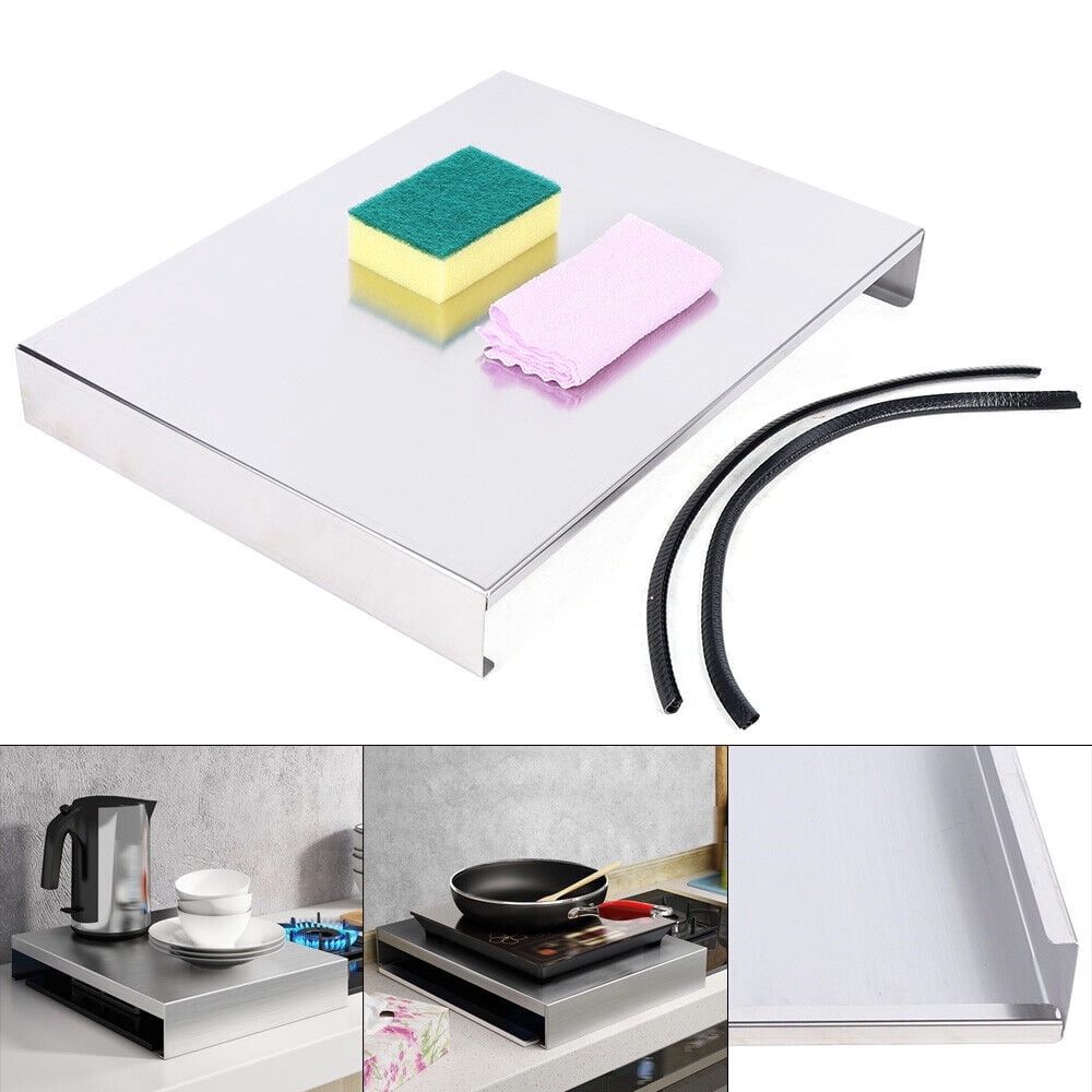 Fichiouy Kitchen Stove Top Cover Gas Stove Protective Bracket Burner Protector 30*40*5cm