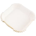 thumbnail image 1 of Revestimientos de papel desechables para freidora de aire cuadrados, revestimiento de papel pergamino blanco para freidora de aire, 100 unidades, papel para hornear para asar en microondas, 1 of 5