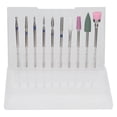 thumbnail image 2 of Juego de 10 brocas para uñas, removedor de piel muerta, pulidor de uñas, cabezal de lima para decoración de uñas, 2 of 14