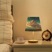 YAZAOO Table Lamp Creative Dream above The Clouds Pattern Simple Pattern Night Light