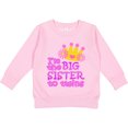 thumbnail image 2 of Inktastic I'm the Big Sister to Twins. Toddler Sweatshirt, 2 of 4