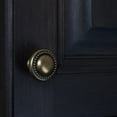 thumbnail image 3 of GlideRite 1.25 in. Round Beaded Cabinet Knobs, Antique Brass, Pack of 5, 3 of 5