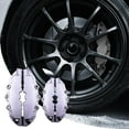 thumbnail image 2 of HUGFEGWE Red Brake Caliper Covers - Car Disc Brake Caliper Covers Front - High Gloss and Heat Resistant, 3D Disc Brake Caliper Car Covers Front & Rear Kit Car for Car Accessories CJB91-32987, 2 of 8