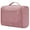 Dark Pink, variant on Large Hanging Travel Toiletry Bag Dopp Kit with Hook Cosmetic Makeup Organizer with Brush Holder Water-Resistant Bathroom for Women Men, Dark Pink