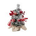 thumbnail image 2 of GUOOL Artificial Christmas Tree Ornaments Xmas Gifts for Centerpiece Party and white 30cm, 2 of 9