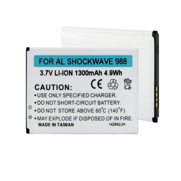 ALCATEL SHOCKWAVE OT988 3.7V 1300mAh LI-ION BATTERY Cellular Battery