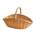 thumbnail image 4 of S SERENABLE Panier de Pique-Nique Tressé Paniers Cadeaux Sac de Rangement Conteneur Panier de Rangement Tressé L, 4 of 9