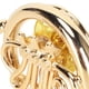 thumbnail image 3 of Broche de solapa en forma de trompa en miniatura de oro, minibroche de instrumento musical de latón con caja de almacenamiento, 3 of 8