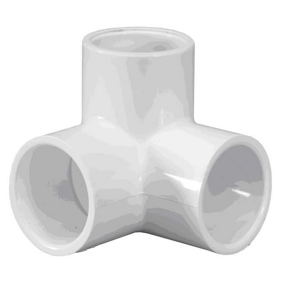 Waterway Plastics 413-4360 0.75 SB x 1.5 SPG in. Smooth Barb Adapter PVC Fitting